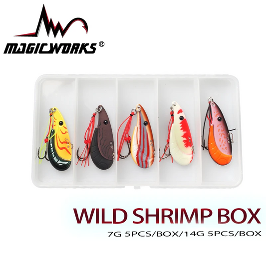 5 Pieces Merideth Wild Shrimp Box 14g